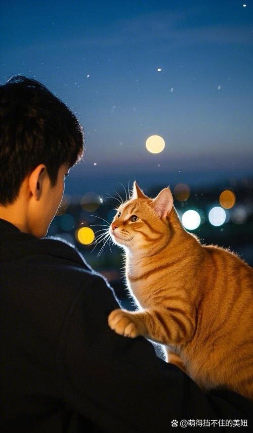 一人一猫头像女