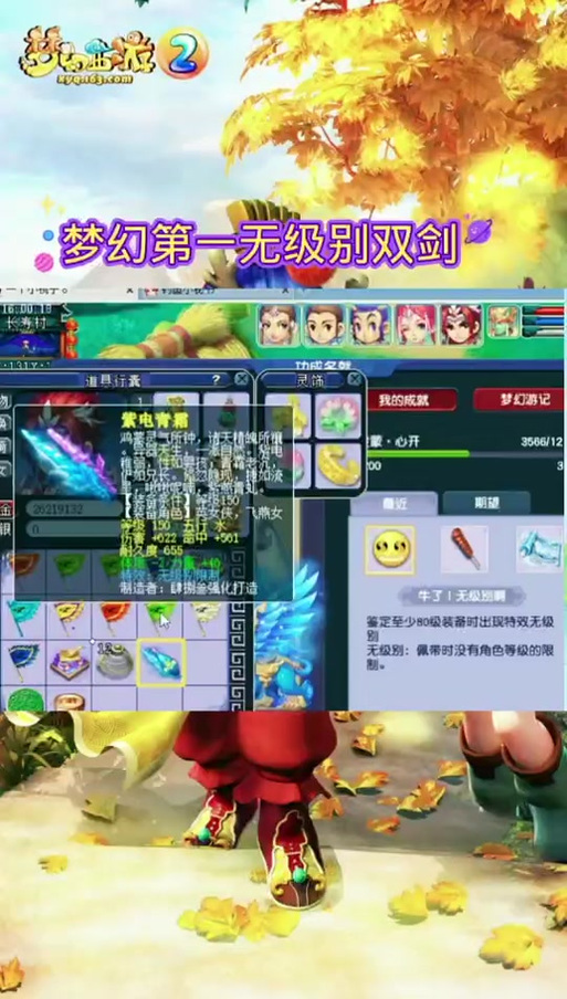 梦幻手游无级别装备