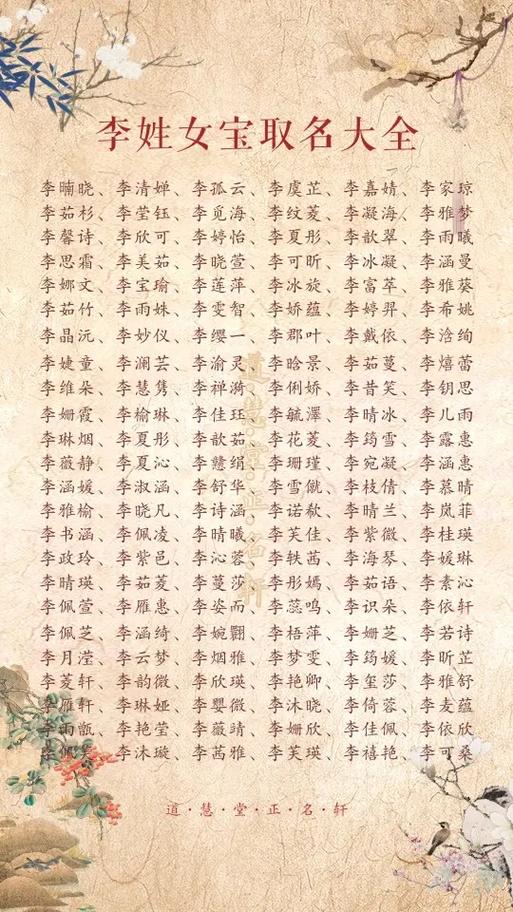 起名字大全免费取名截图2
