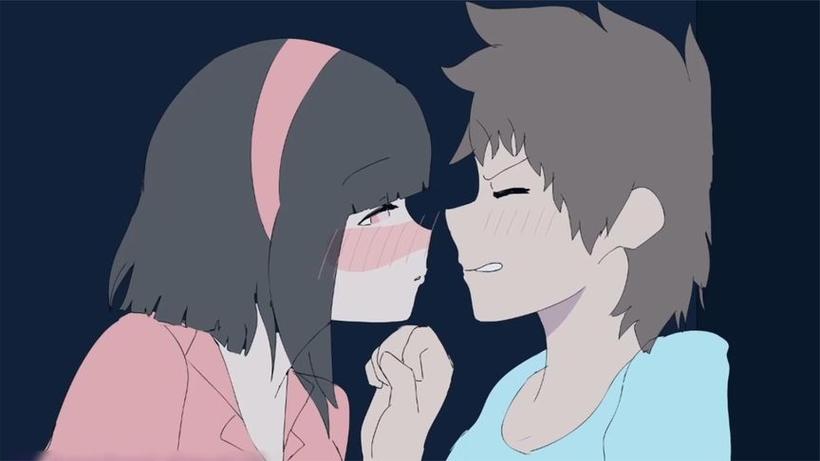 我的世界男女亲吻视频动画