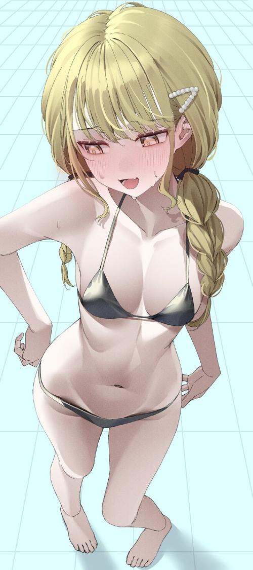 二次元壁纸擦边娇羞脸红