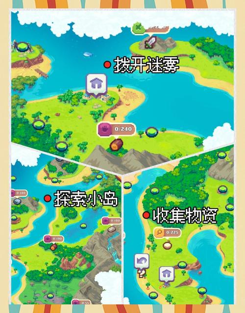 像素荒岛生存类游戏
