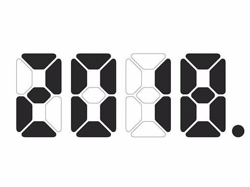 网红文字时钟wordclock
