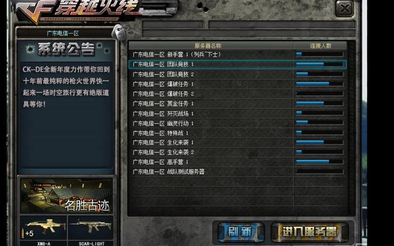 gzcf穿越火线单机版