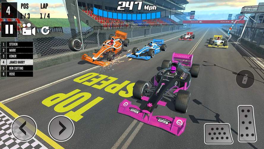 F1方程式赛车手游所有赛车赛道版