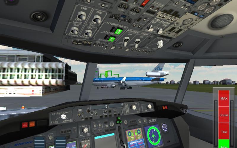 模拟飞行787