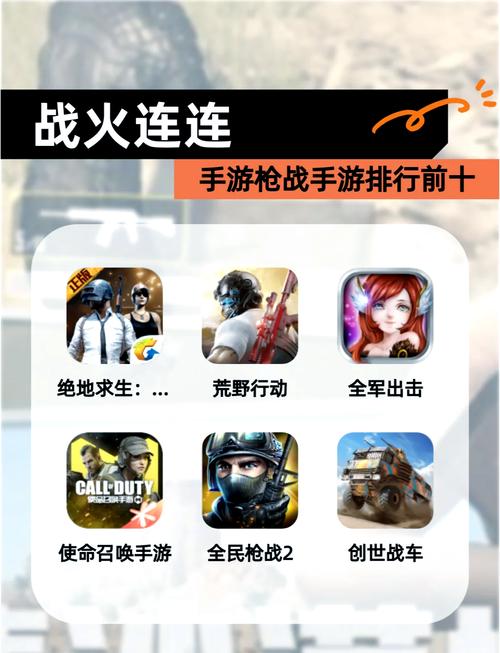 手游枪战