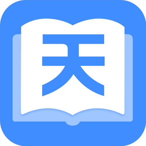 图标是蓝色的小说阅读软件