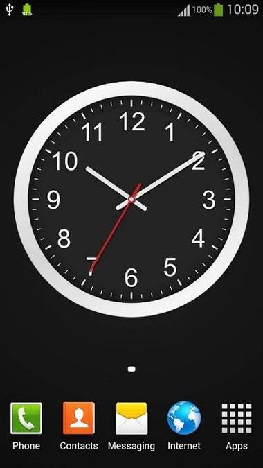 clock时钟小部件