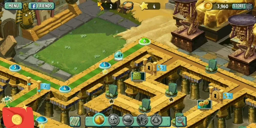 pvz2迷宫地图1.0.2版