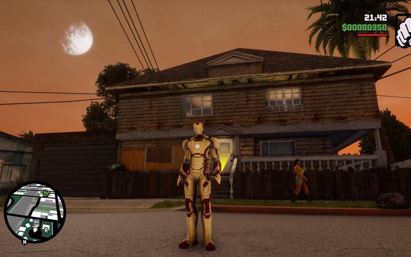 GTASA钢铁侠mod最新版本