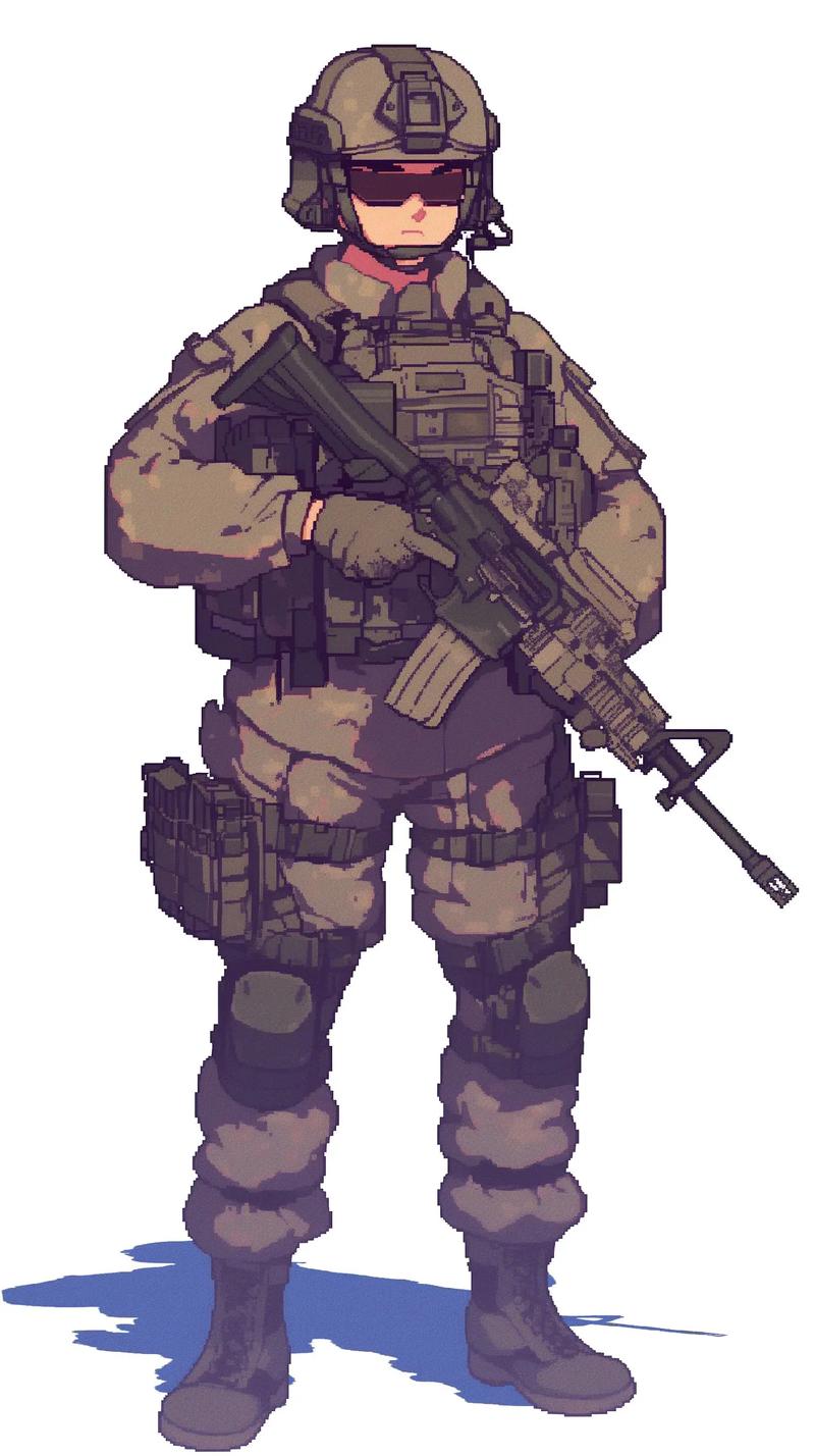 像素士兵一战