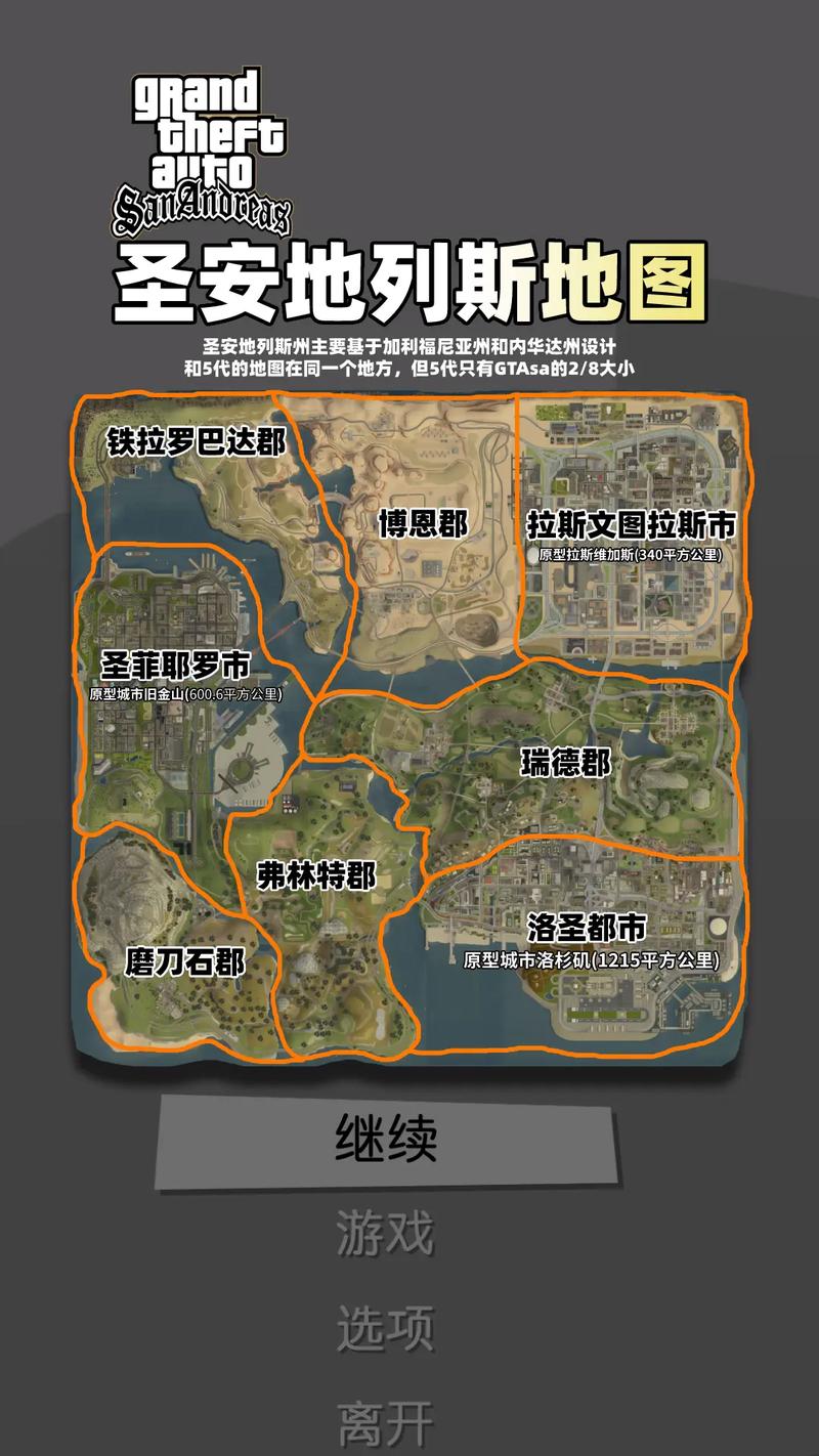 圣安地列斯超大地图mod